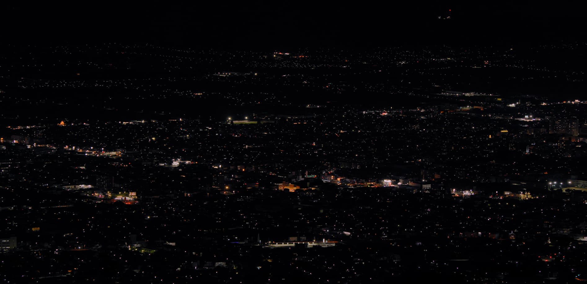 山形 西蔵王公園 展望広場からの夜景_8K